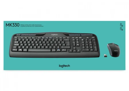 Logitech MK330 Wireless Keyboard and Mouse Combo