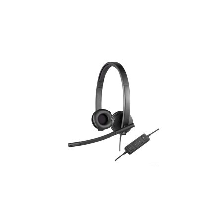 Logitech H570e Stereo USB-A Headset with Noise Cancelling Mic