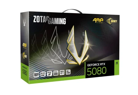 ZOTAC GAMING GeForce RTX 5080 AMP Extreme INFINITY ULTRA 16GB GDDR7 Graphics Card - ZT-B50800BU-10P